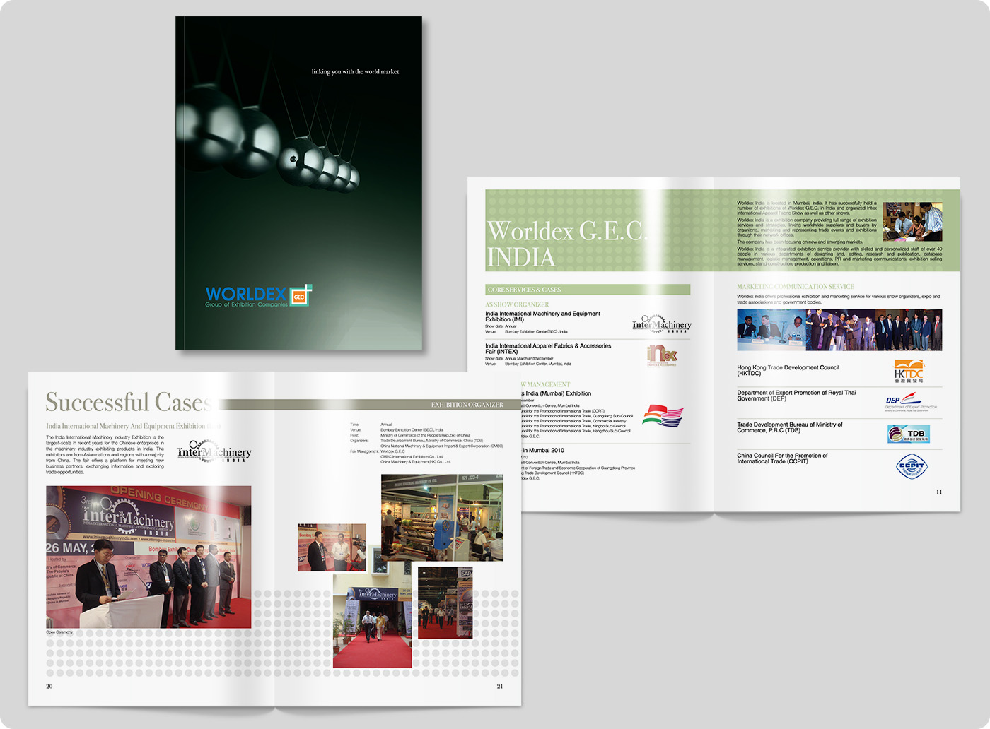 Worldex GEC Corporate Brochure Design