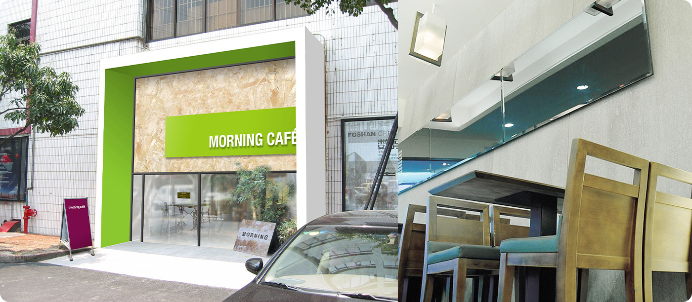 Morning Café－Shop Image and Decoration Design